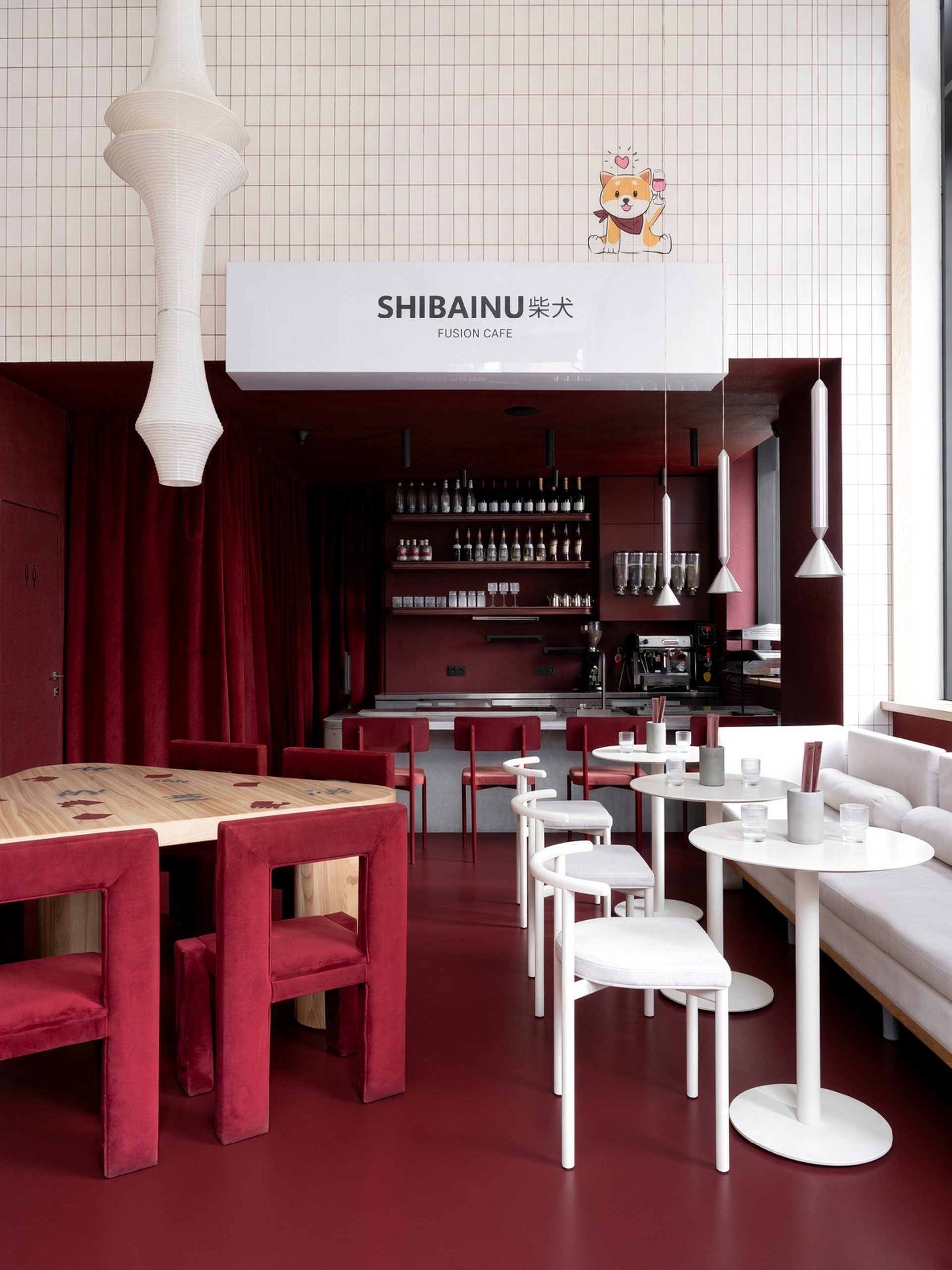 Shibainu Fusion Cafe — 莫斯科迪纳摩站的日式咖啡馆